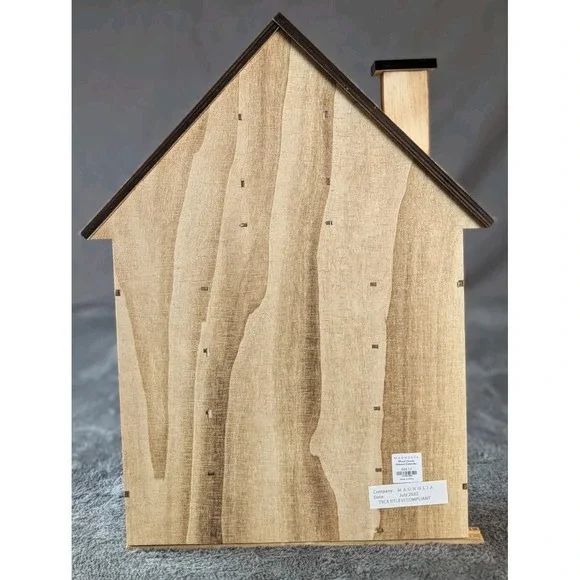 Magnolia Wood House Advent Calendar Drawer Farmhouse Joanna Gaines Fixer Upper - Picture 2 of 6